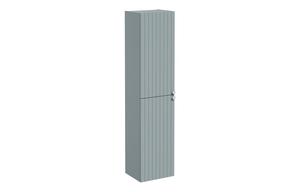 VitrA Root Groove 40cm 2 Door Tall Unit (LH Hinge) - Matt Fjord Green